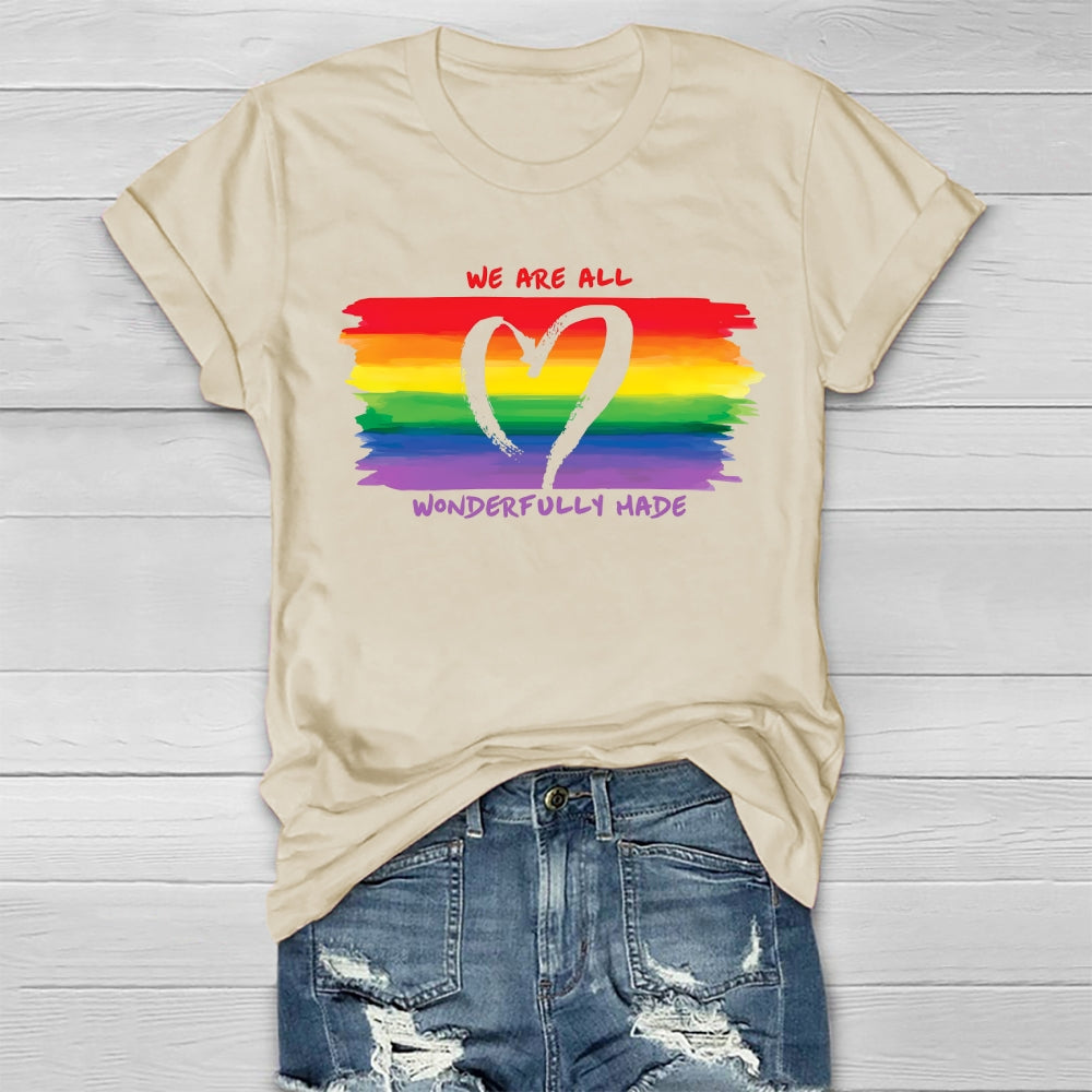 We Are All Wonderfully Made Healthwear T-shirt
