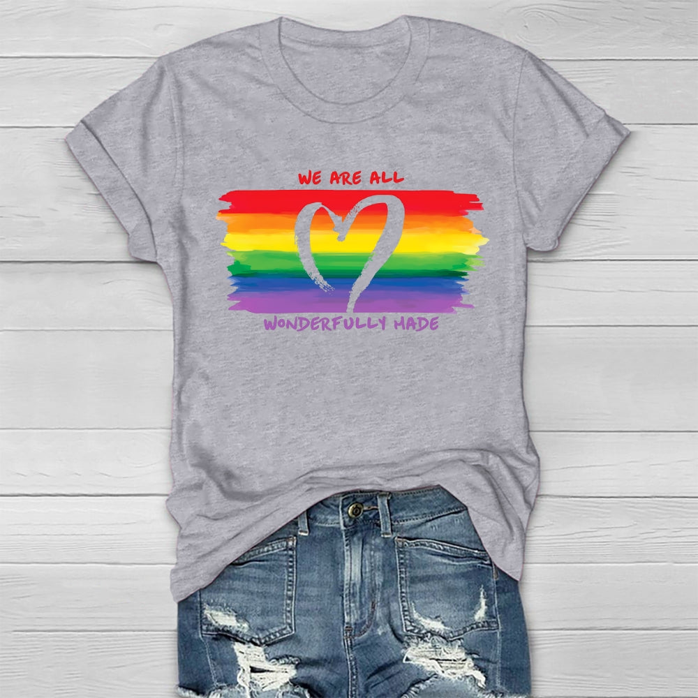 We Are All Wonderfully Made Healthwear T-shirt