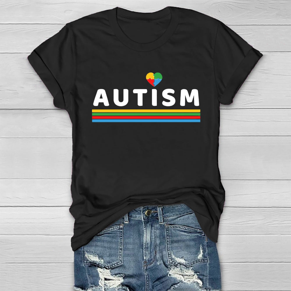 Autism Awareness love Healthwear T-shirt