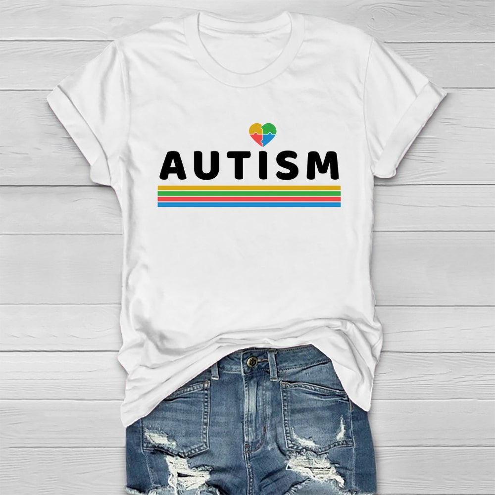 Autism Awareness love Healthwear T-shirt
