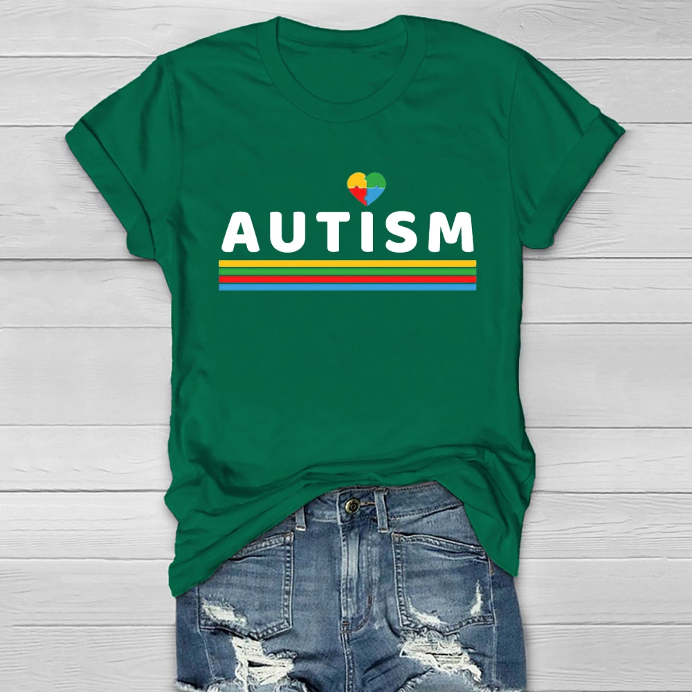 Autism Awareness love Healthwear T-shirt