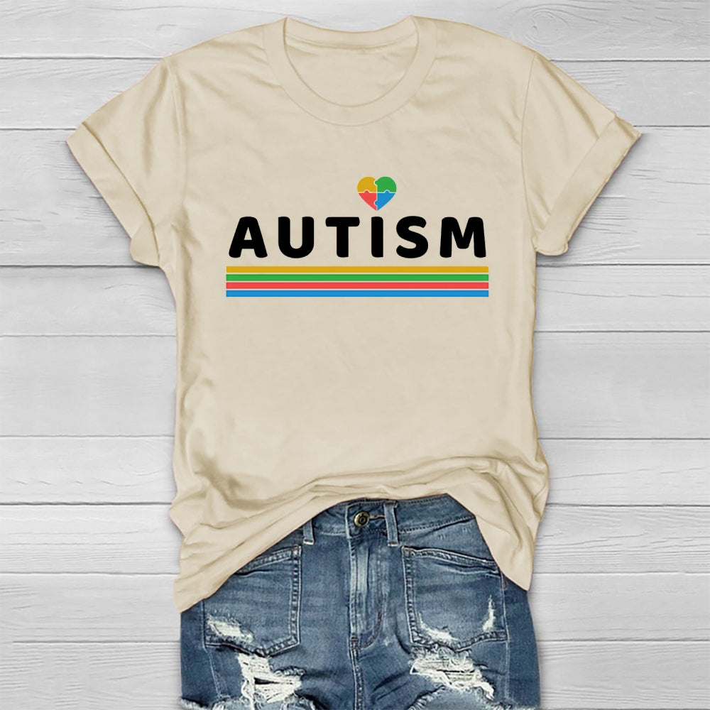 Autism Awareness love Healthwear T-shirt