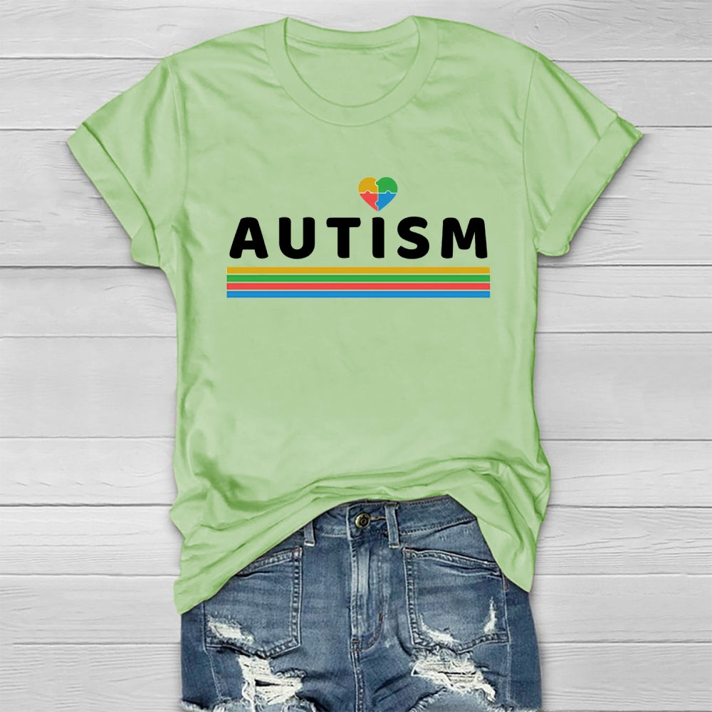Autism Awareness love Healthwear T-shirt