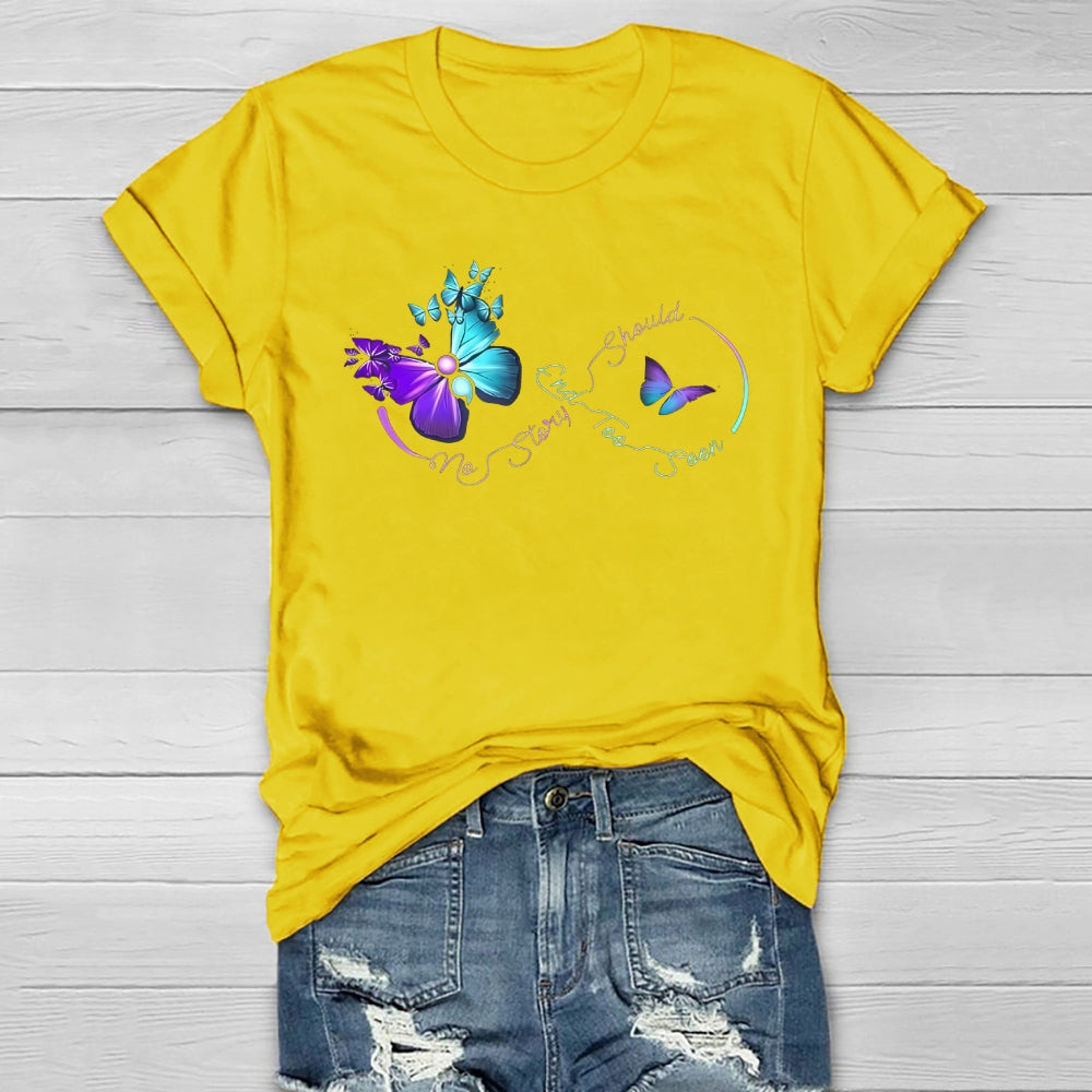 No Story Should End Too Soon Suicide Awareness Healthwear T-shirt