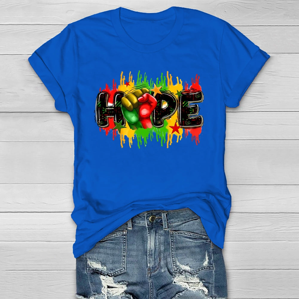 Hope  Fist Healthwear T-shirt