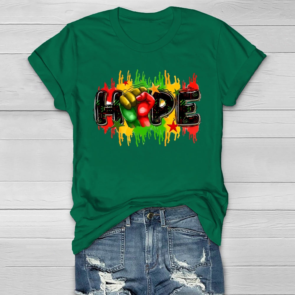 Hope  Fist Healthwear T-shirt
