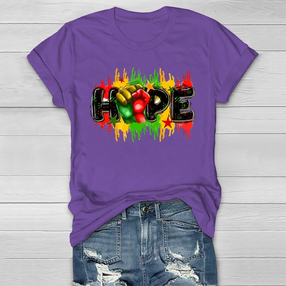 Hope  Fist Healthwear T-shirt