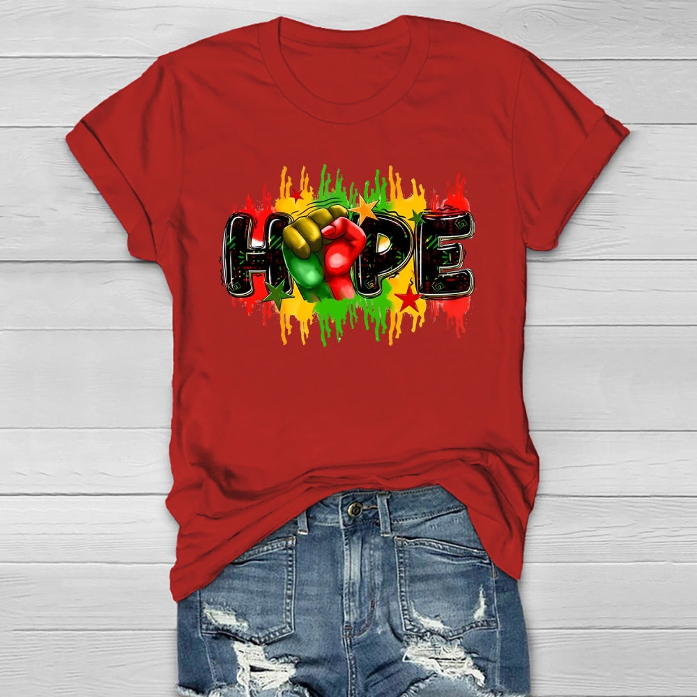 Hope  Fist Healthwear T-shirt