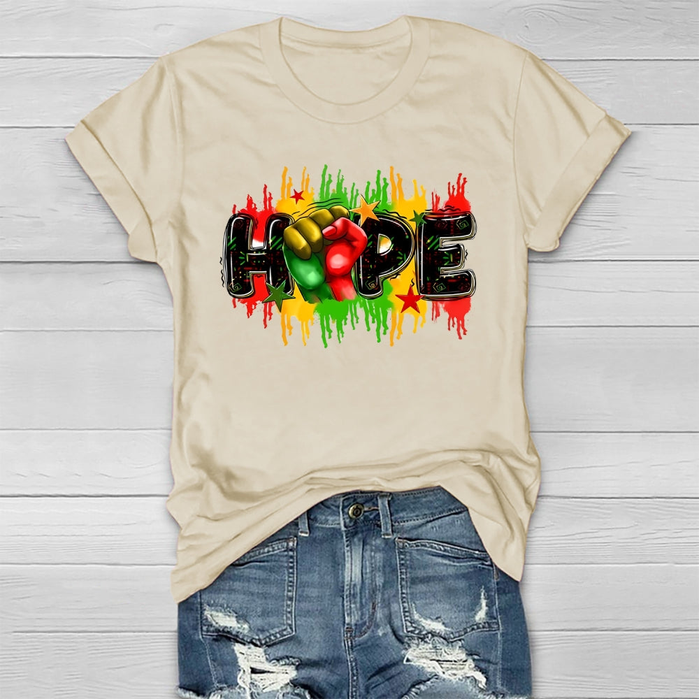 Hope  Fist Healthwear T-shirt