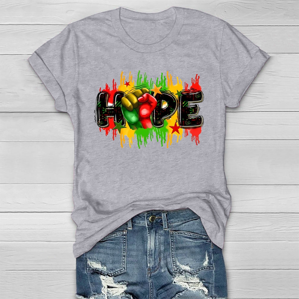 Hope  Fist Healthwear T-shirt
