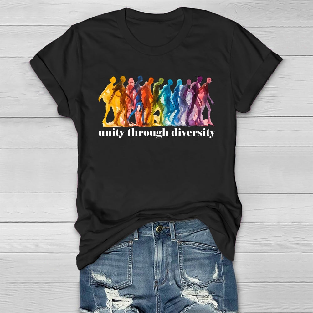 Unity Through Diversity Healthwear T-shirt