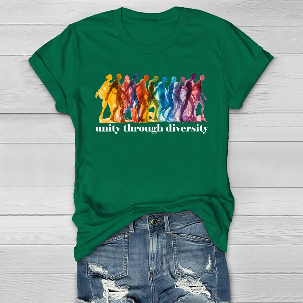 Unity Through Diversity Healthwear T-shirt