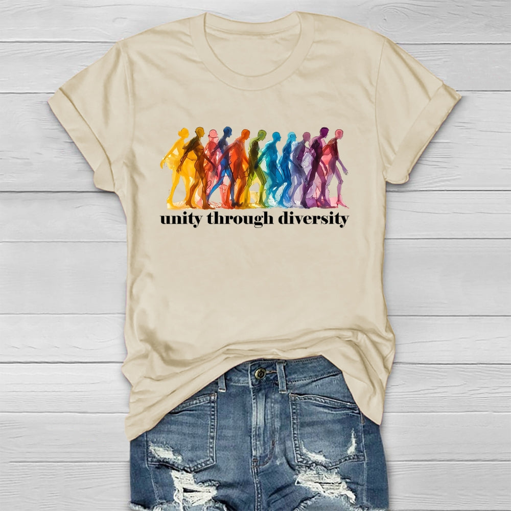 Unity Through Diversity Healthwear T-shirt