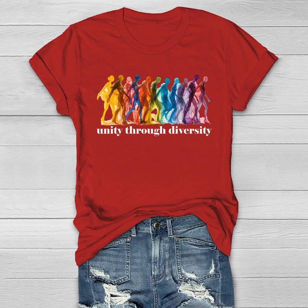 Unity Through Diversity Healthwear T-shirt
