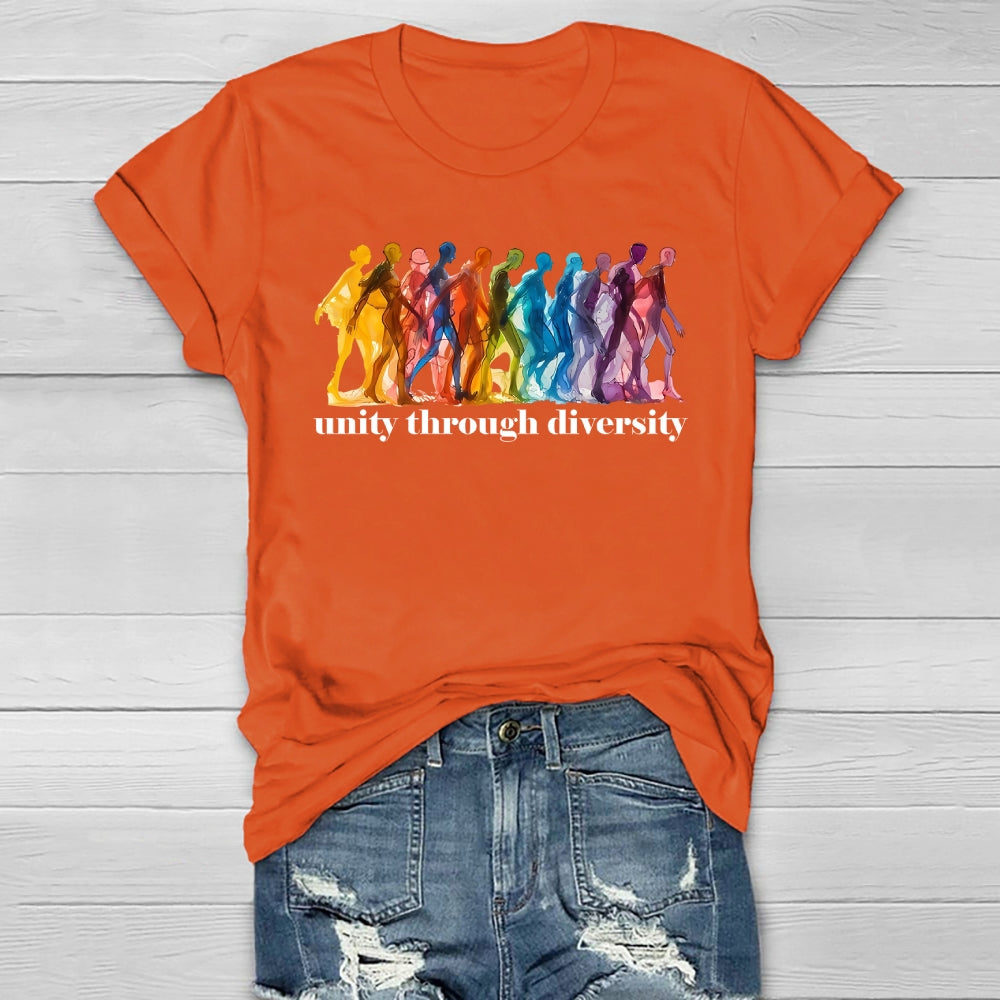 Unity Through Diversity Healthwear T-shirt