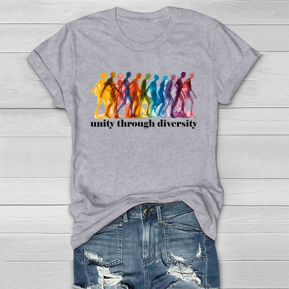 Unity Through Diversity Healthwear T-shirt