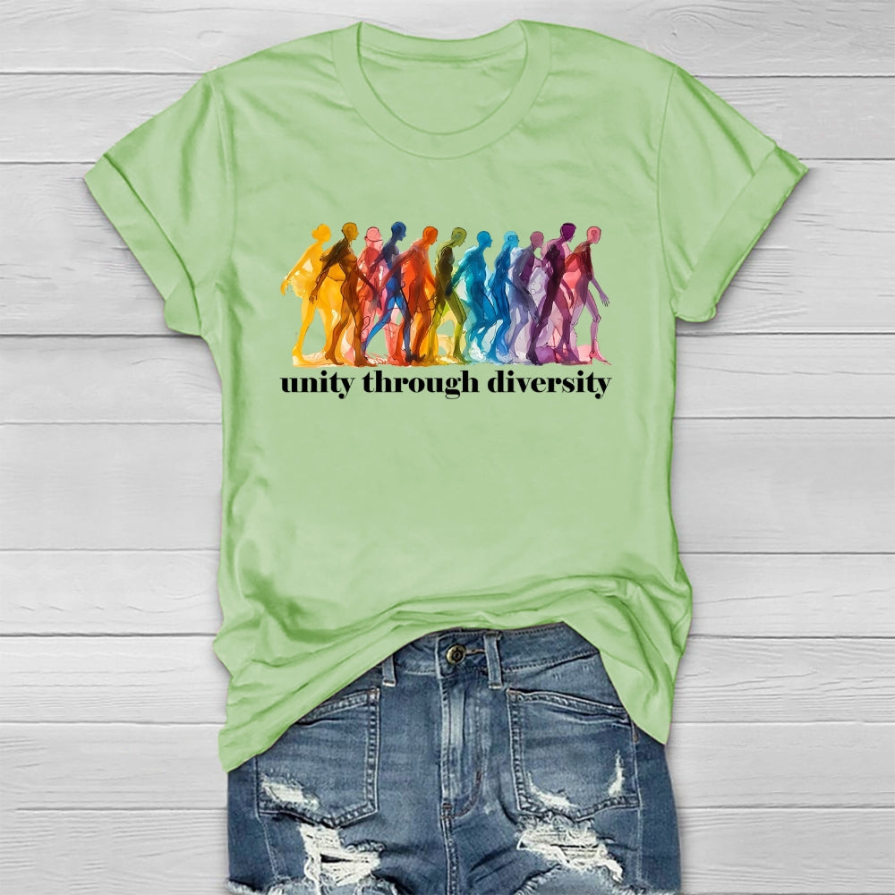 Unity Through Diversity Healthwear T-shirt