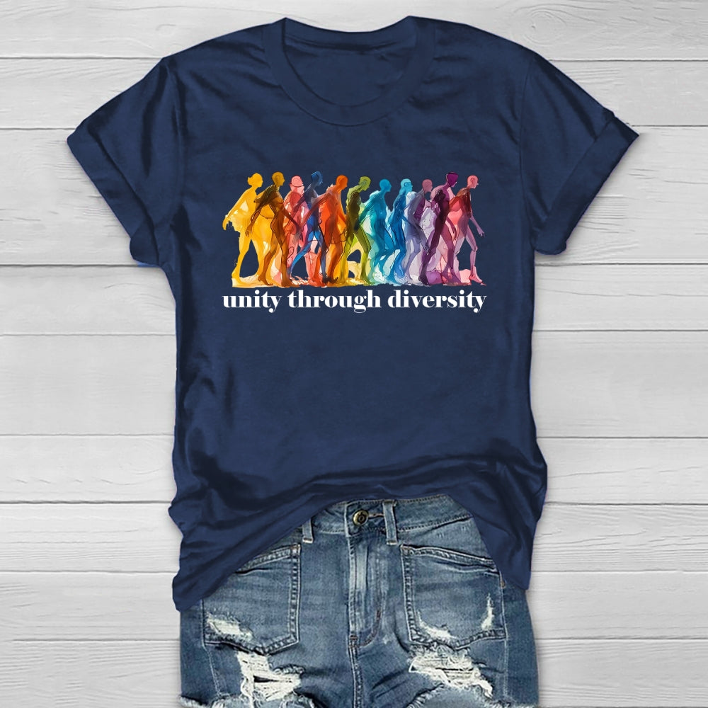 Unity Through Diversity Healthwear T-shirt