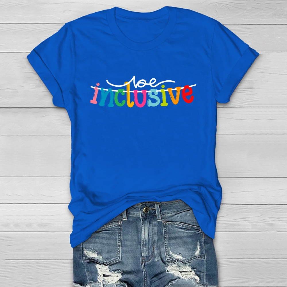 Be Inclusive  Healthwear T-shirt