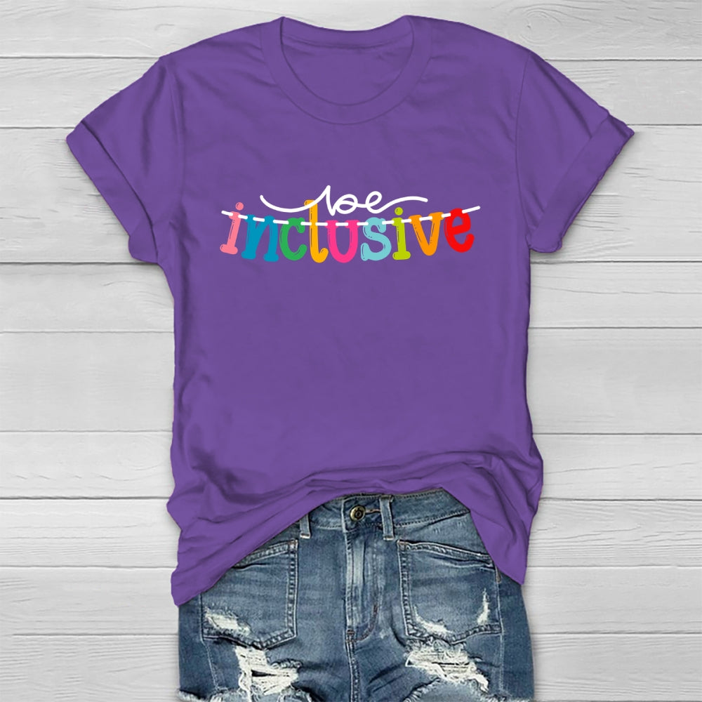 Be Inclusive  Healthwear T-shirt