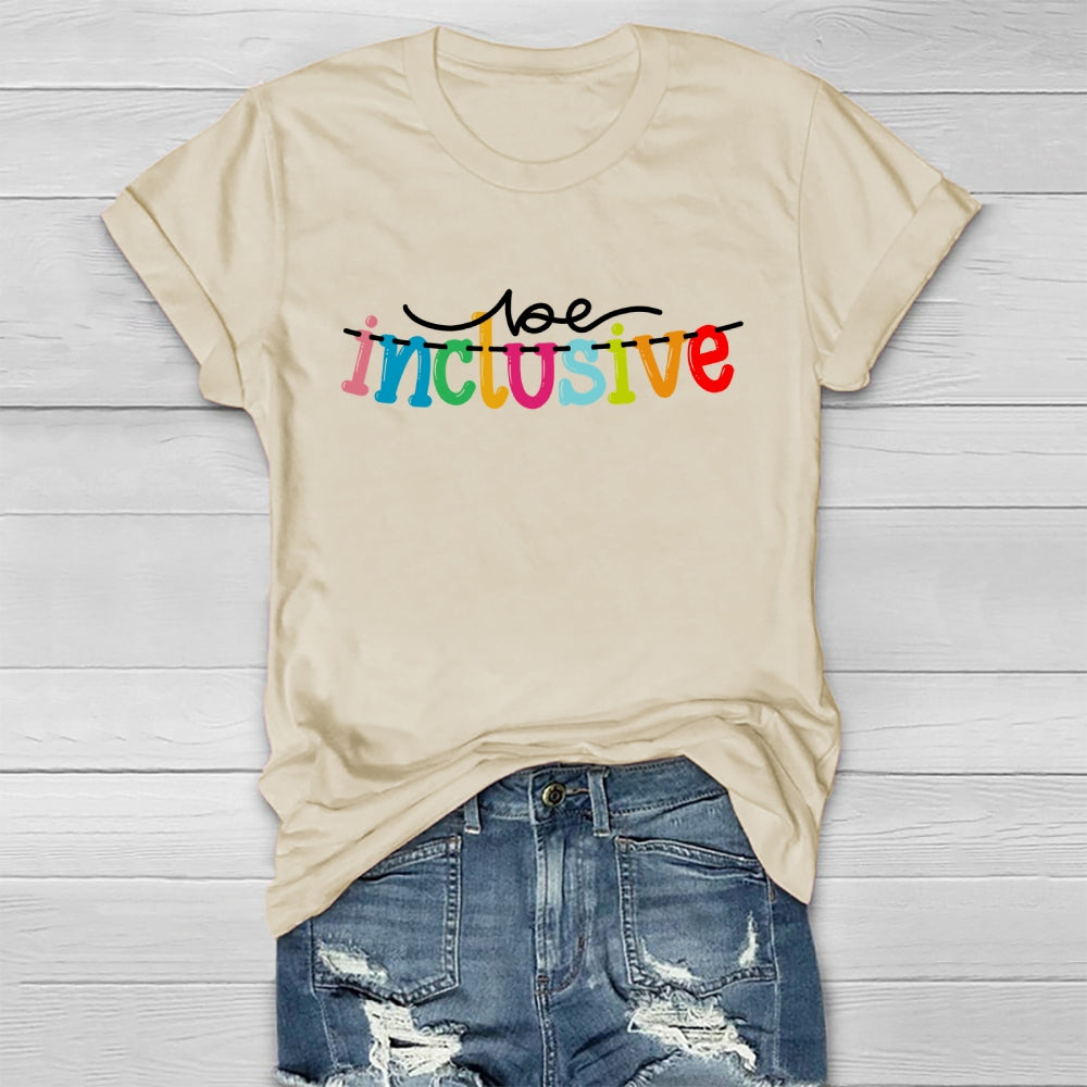 Be Inclusive  Healthwear T-shirt