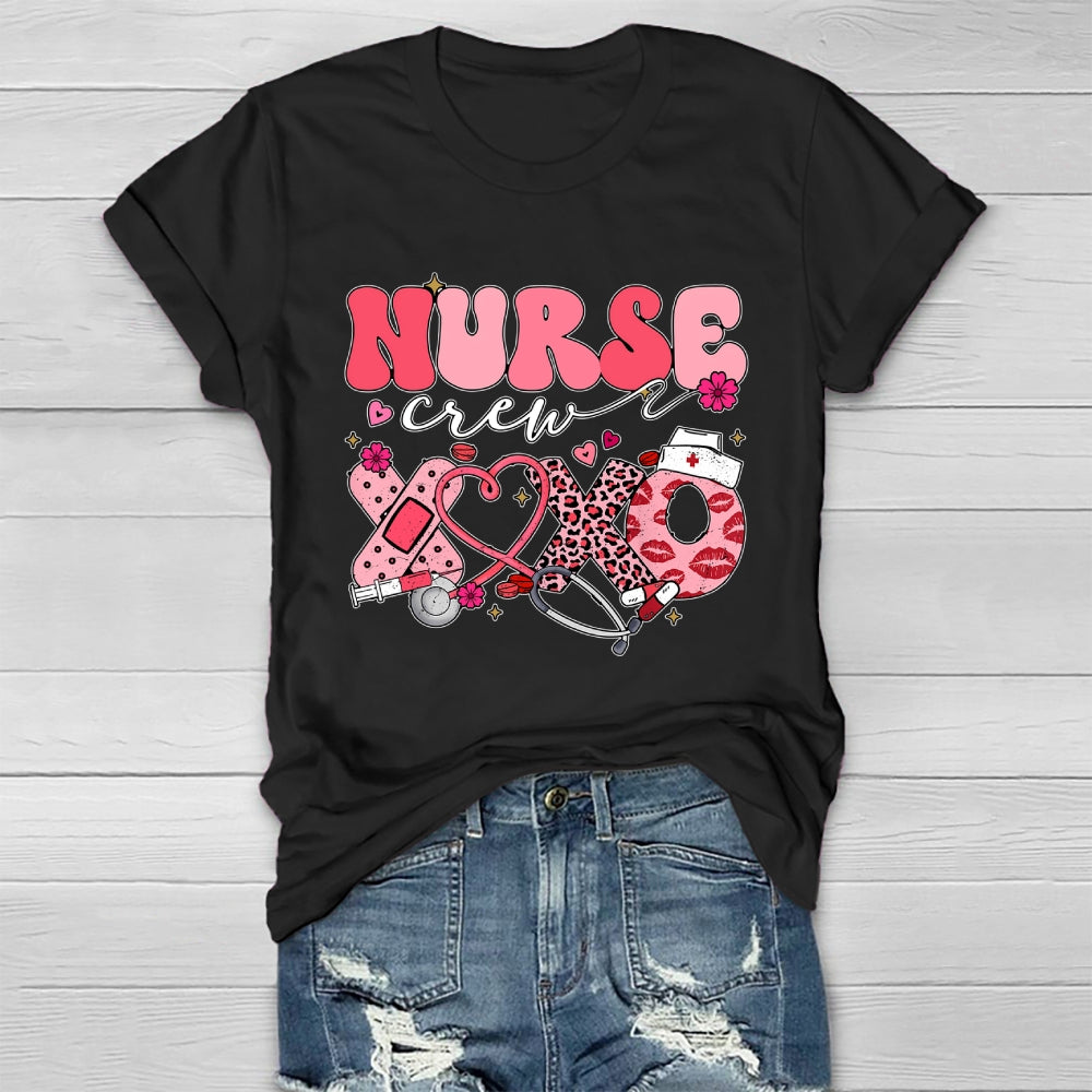 Nurse Crew Xoxo  Healthwear T-shirt