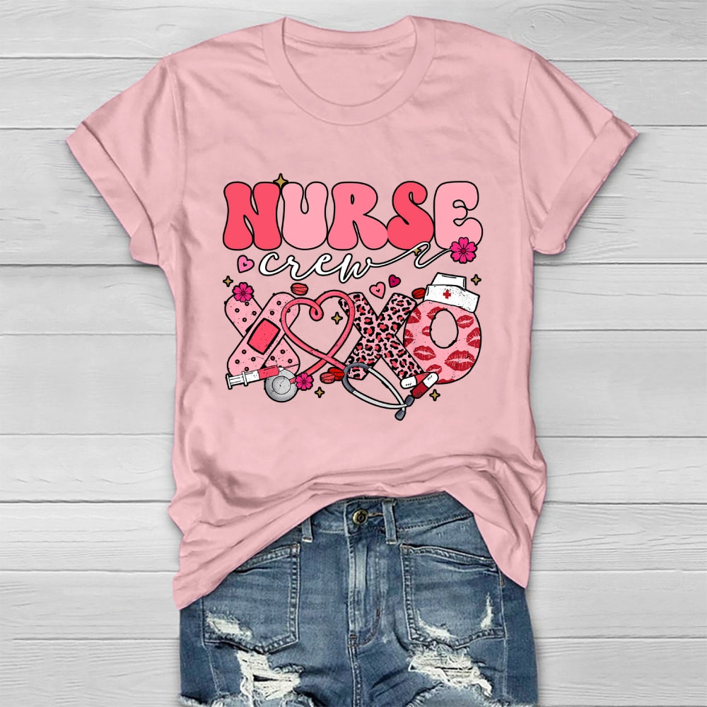 Nurse Crew Xoxo  Healthwear T-shirt