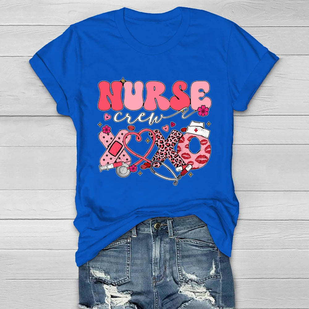Nurse Crew Xoxo  Healthwear T-shirt