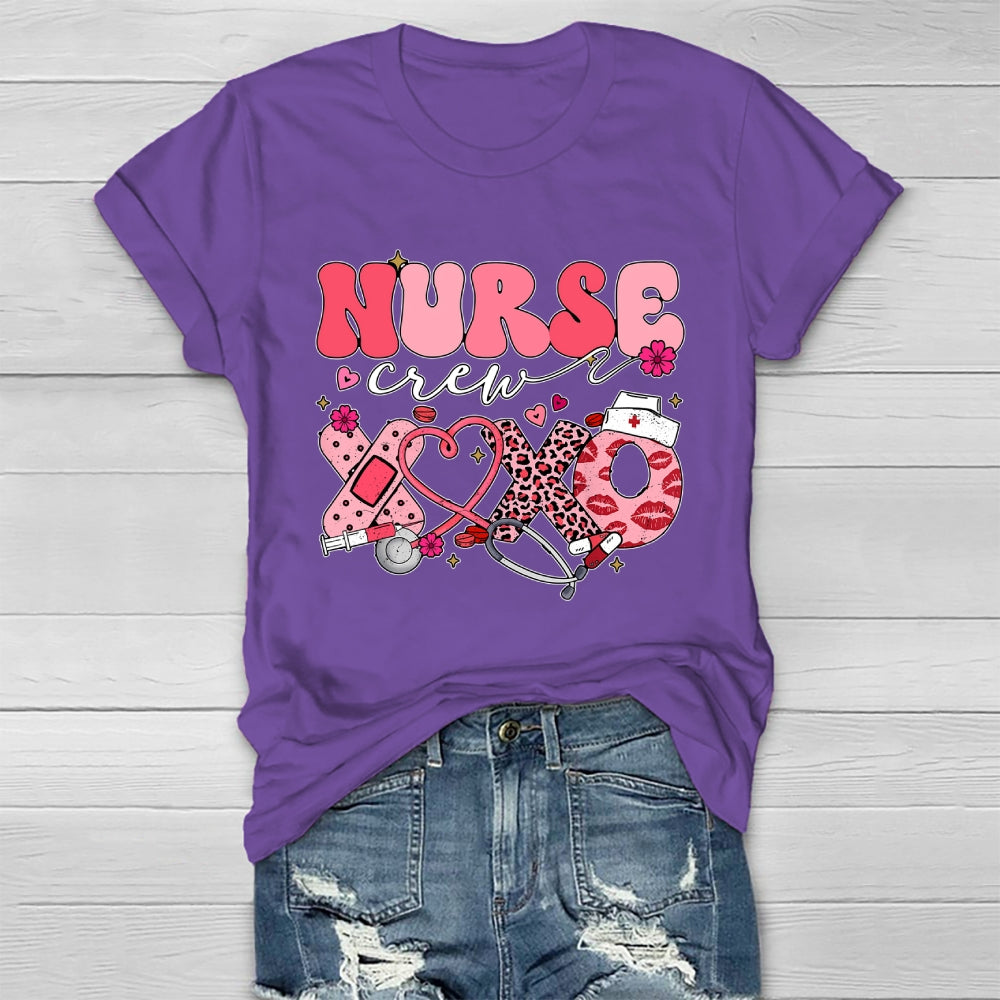 Nurse Crew Xoxo  Healthwear T-shirt