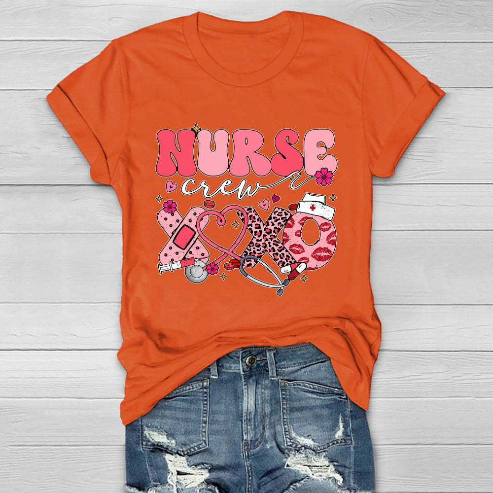 Nurse Crew Xoxo  Healthwear T-shirt