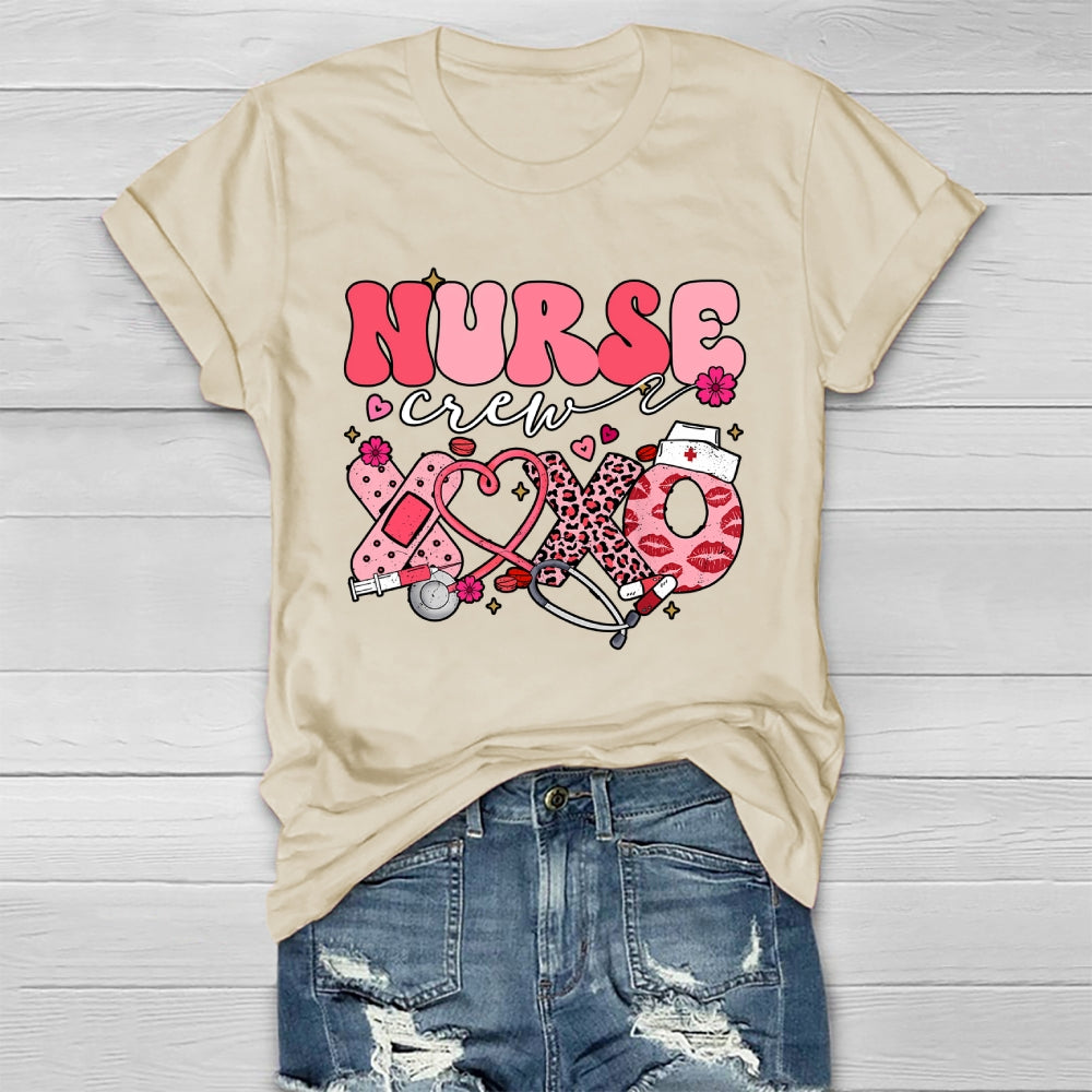 Nurse Crew Xoxo  Healthwear T-shirt