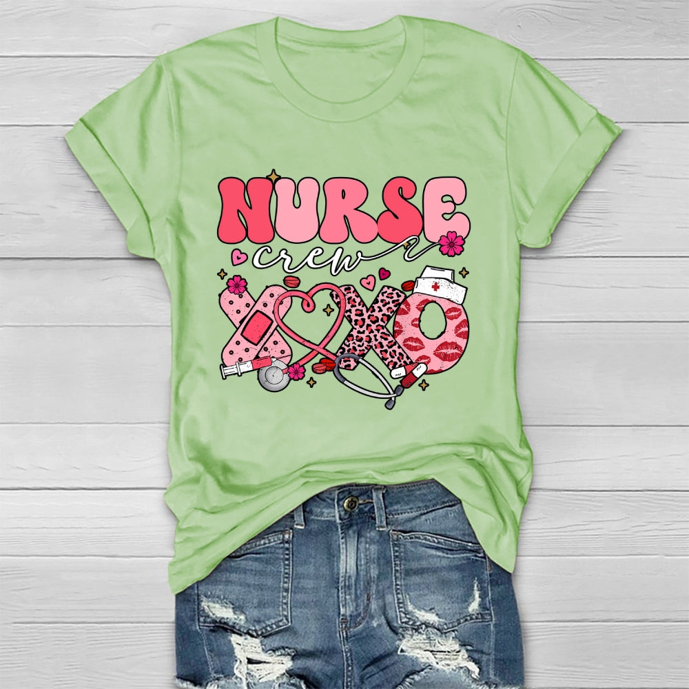 Nurse Crew Xoxo  Healthwear T-shirt