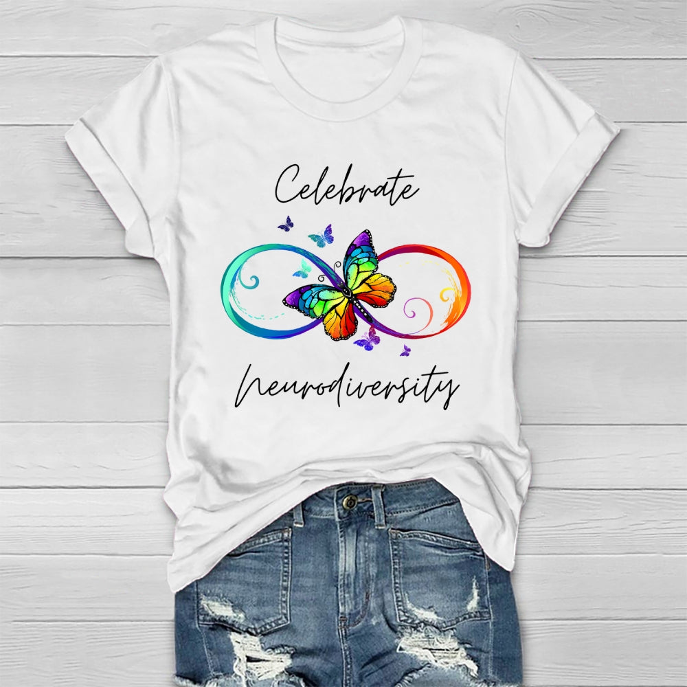 Celebrate Neurodiversity Healthwear T-shirt