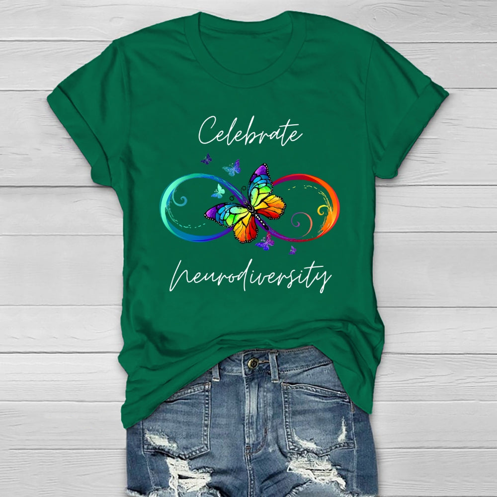 Celebrate Neurodiversity Healthwear T-shirt