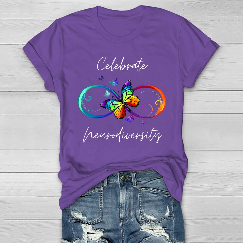 Celebrate Neurodiversity Healthwear T-shirt