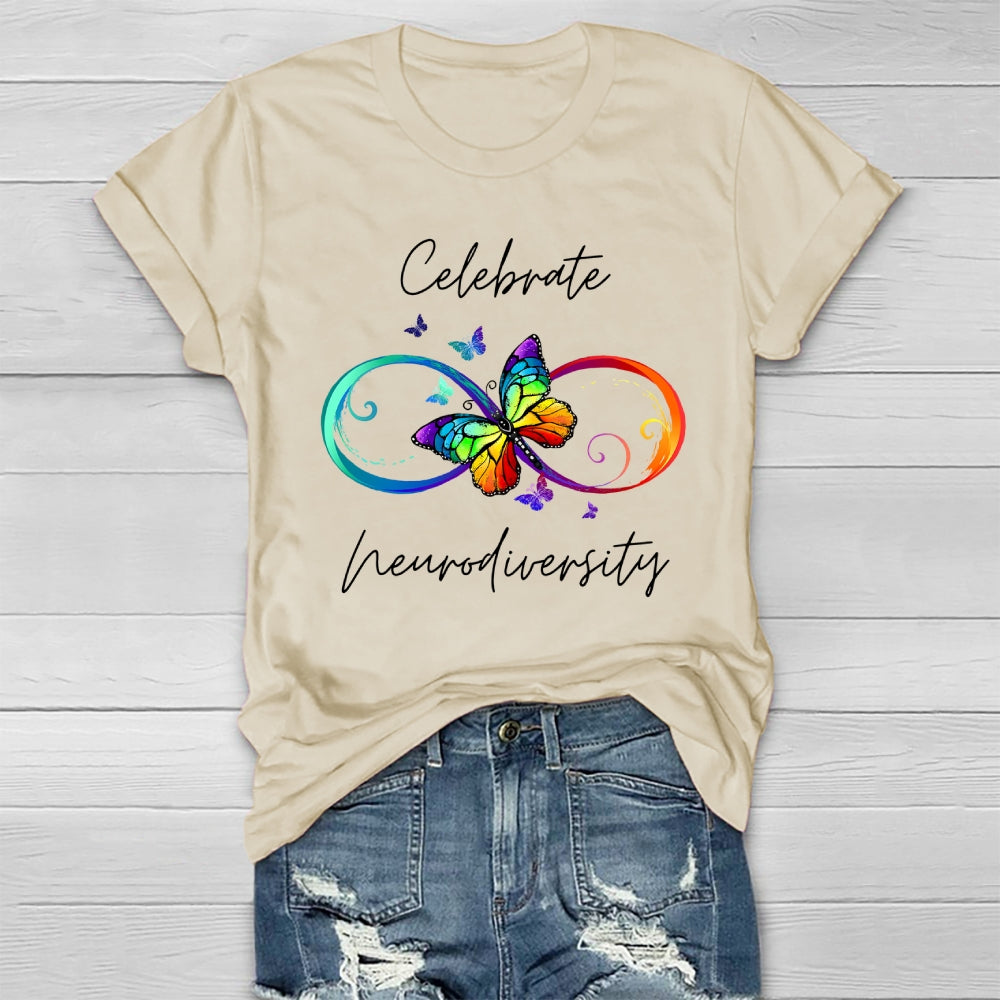 Celebrate Neurodiversity Healthwear T-shirt