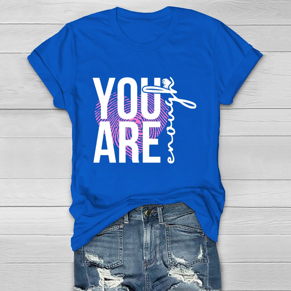 You Are Enough Healthwear T-shirt