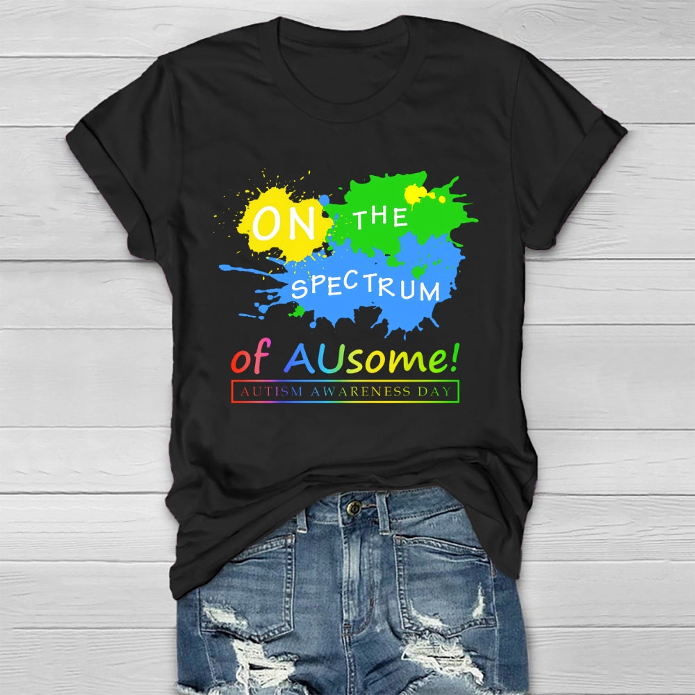 On The Spectrum Of Ausome Healthwear T-shirt