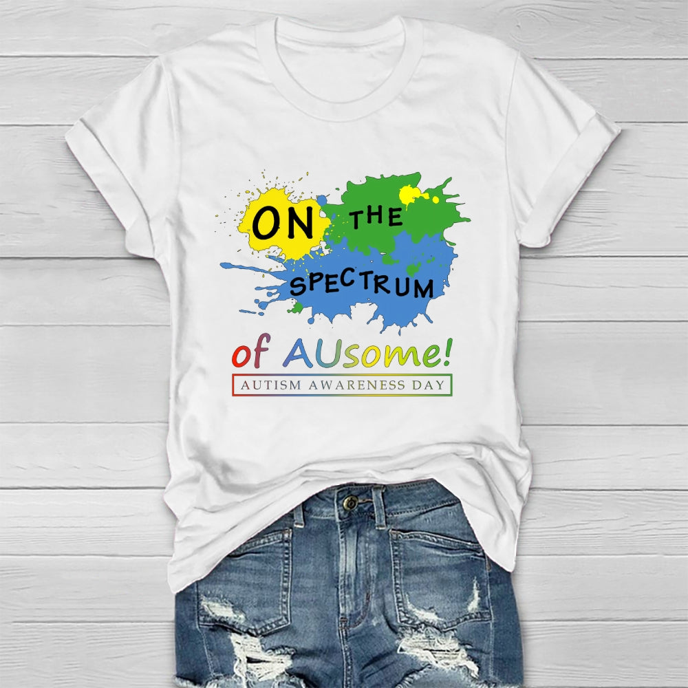 On The Spectrum Of Ausome Healthwear T-shirt