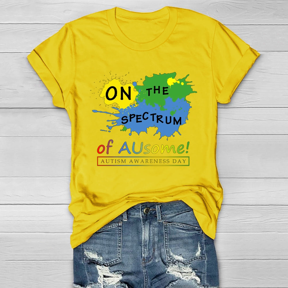 On The Spectrum Of Ausome Healthwear T-shirt