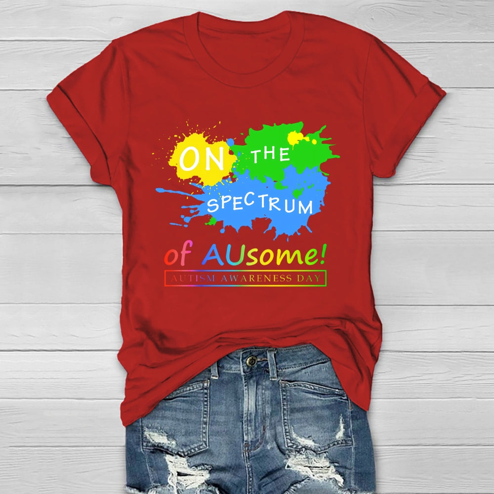 On The Spectrum Of Ausome Healthwear T-shirt