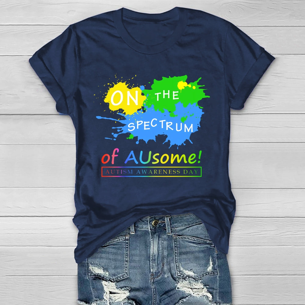 On The Spectrum Of Ausome Healthwear T-shirt