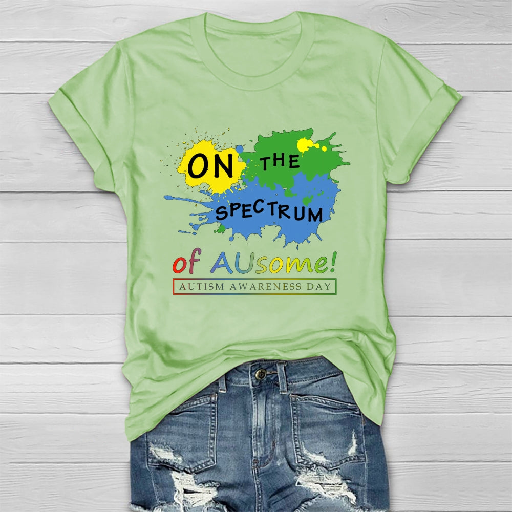 On The Spectrum Of Ausome Healthwear T-shirt