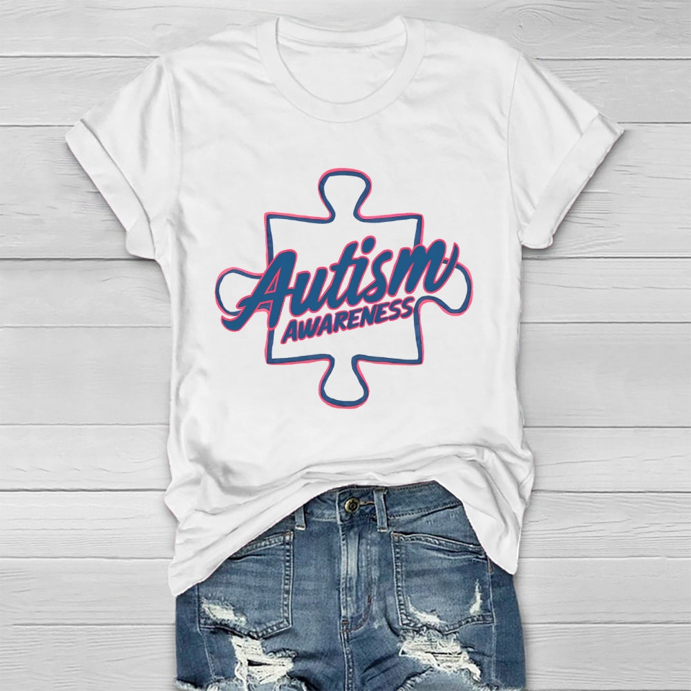 Autism Awareness Puzzle Healthwear T-shirt
