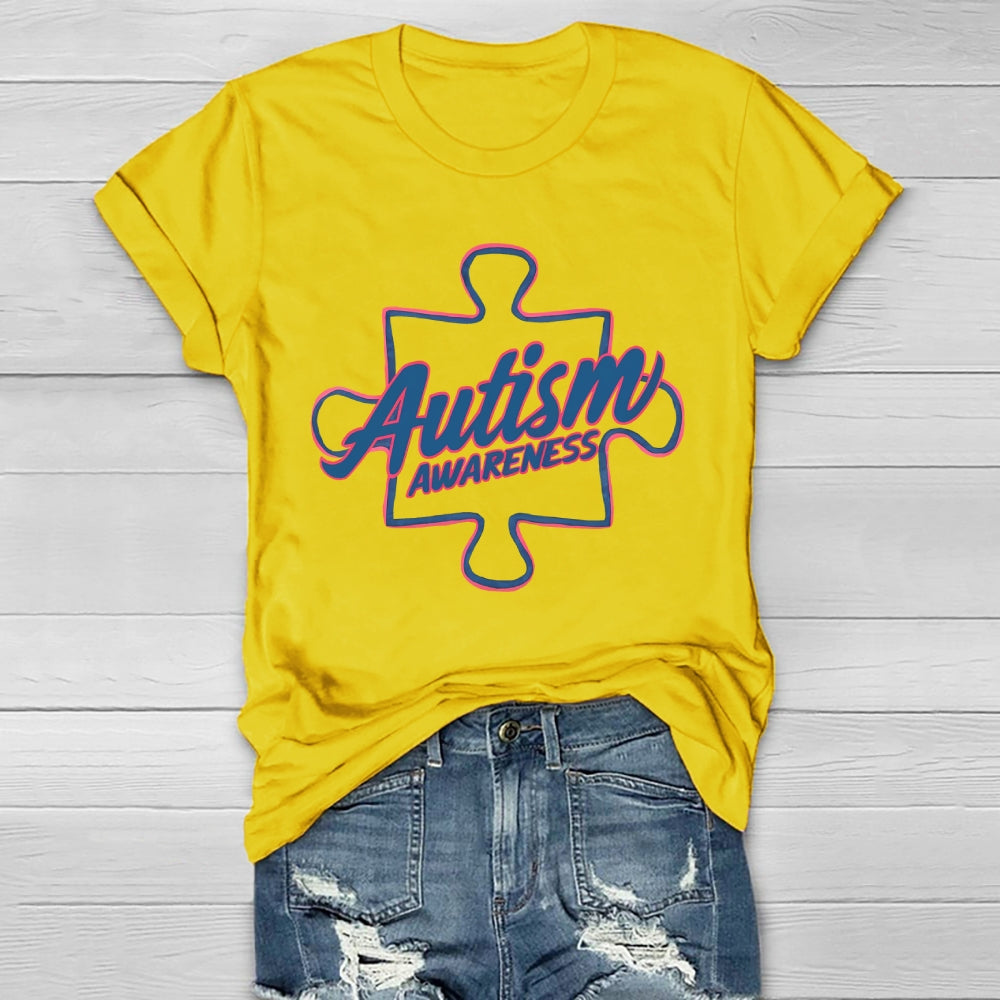 Autism Awareness Puzzle Healthwear T-shirt