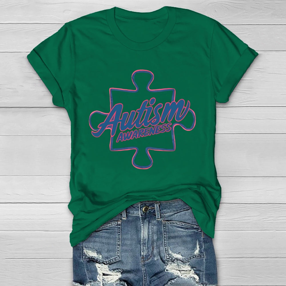 Autism Awareness Puzzle Healthwear T-shirt
