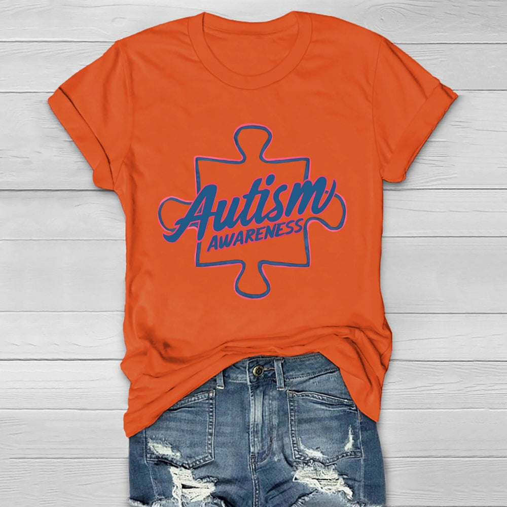 Autism Awareness Puzzle Healthwear T-shirt