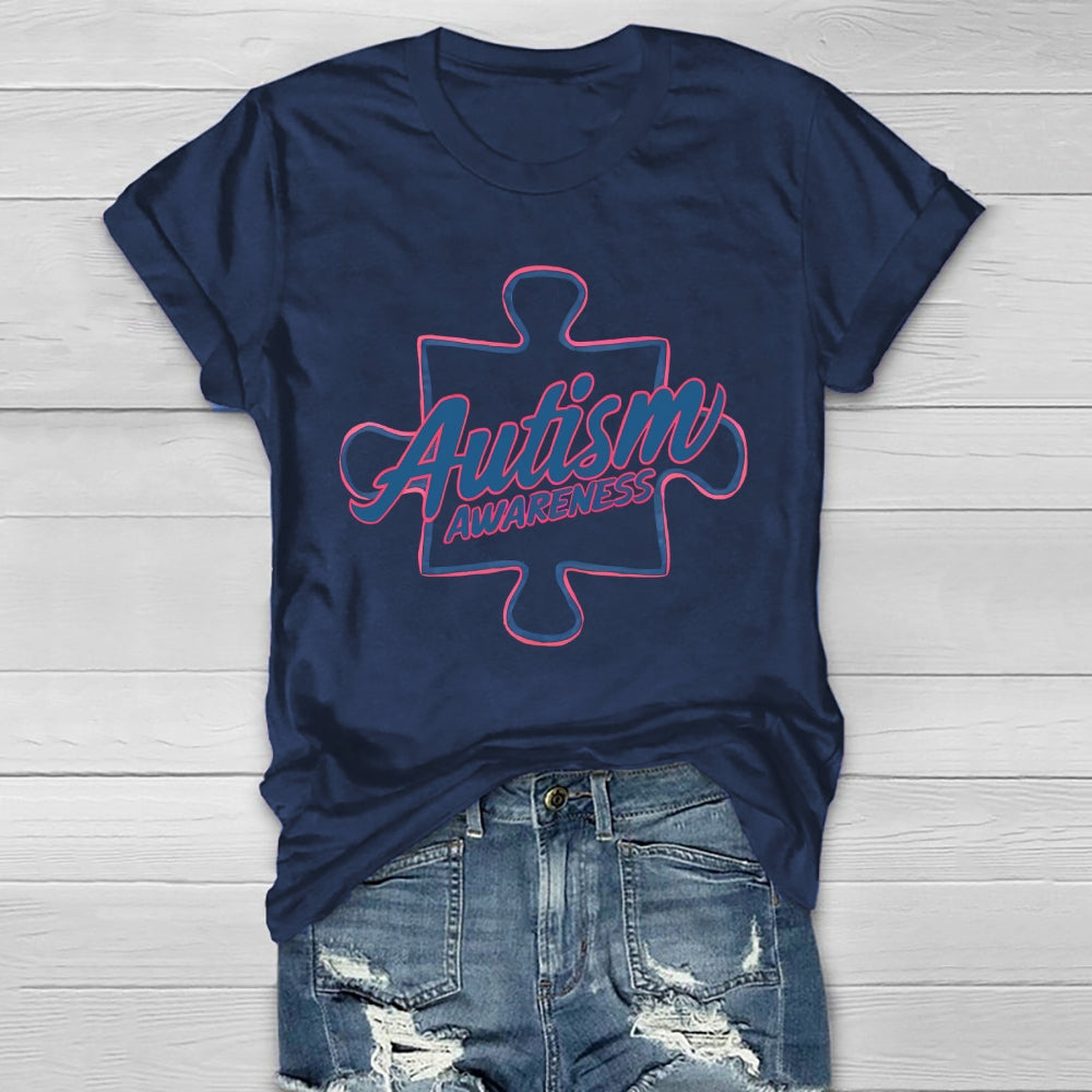 Autism Awareness Puzzle Healthwear T-shirt