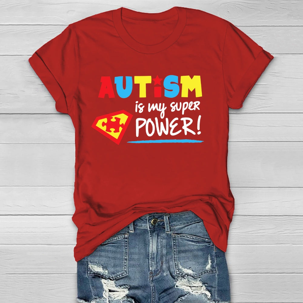 Autism Is My Superpower Healthwear T-shirt