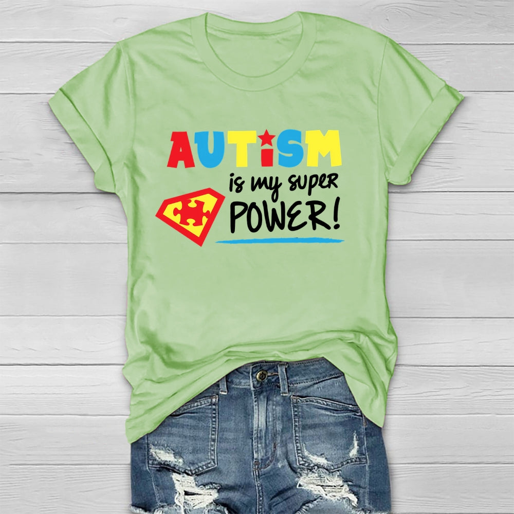 Autism Is My Superpower Healthwear T-shirt